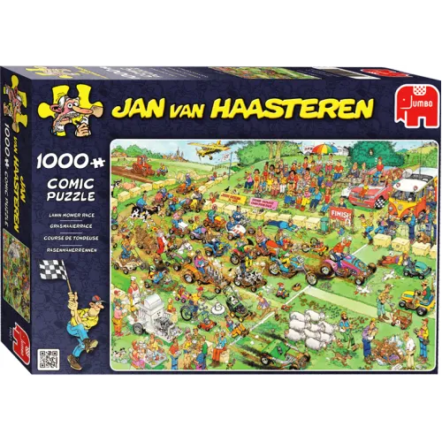 Jan van Haasteren Puzzel Grasmaaierrace 1000 stukjes